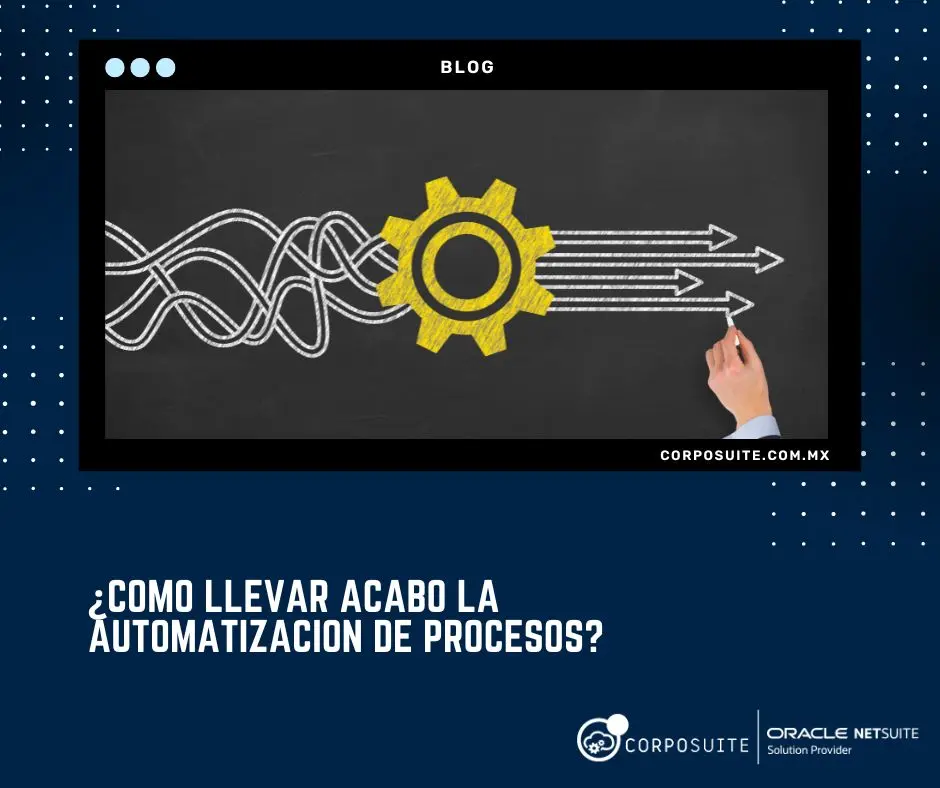 ¿Como llevar acabo la automatizacion de procesos